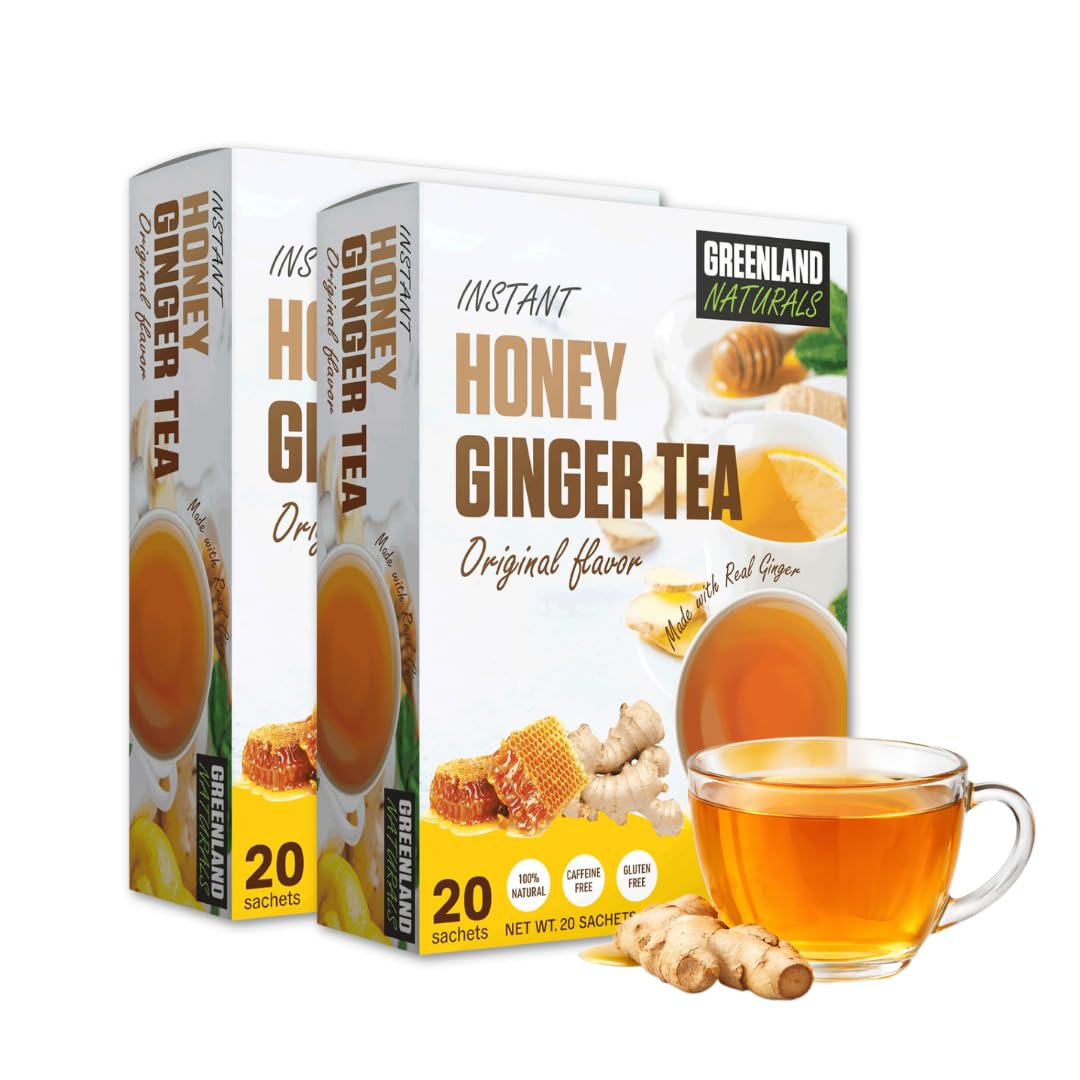 Amazon.com : Instant Honey Ginger Tea - Original Flavor - Fast